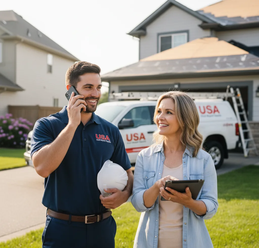USA Roof Repair Experts customer support in Lindenwold